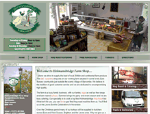 Tablet Screenshot of holmansbridgefarm.com